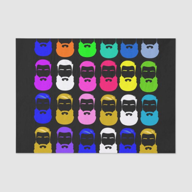 Seda Papel de tecido das placas abstrato (Frente )