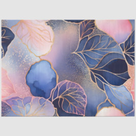 Seda Papel de tecido de arte colorido de tinta Abstrato