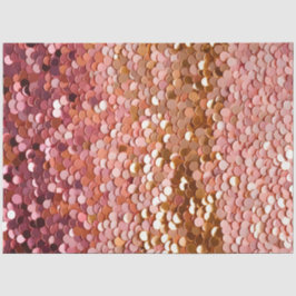 Seda Papel de Tecido de Arte de Sequência Colorida