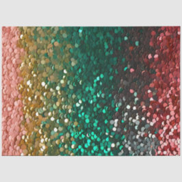 Seda Papel de Tecido de Arte de Sequência Colorida