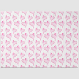 Seda Papel de Tecido de Cores Aquáticas, Rosa e Branco