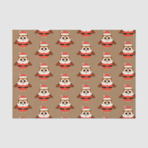 Seda Papel de Tecido de Coroa papai noel