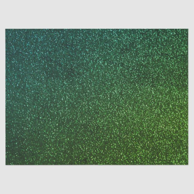 Seda Papel de Tecido de Decodificação de Textura Verdes (Frente )