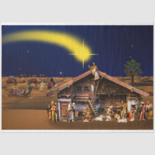 Seda Papel de Tecido de Decopagação de Natal 2