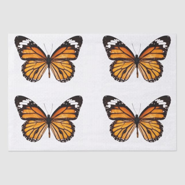 SEDA PAPEL DE TECIDO DE DECOPAGAÇÃO: MANTEIGA (Frente )