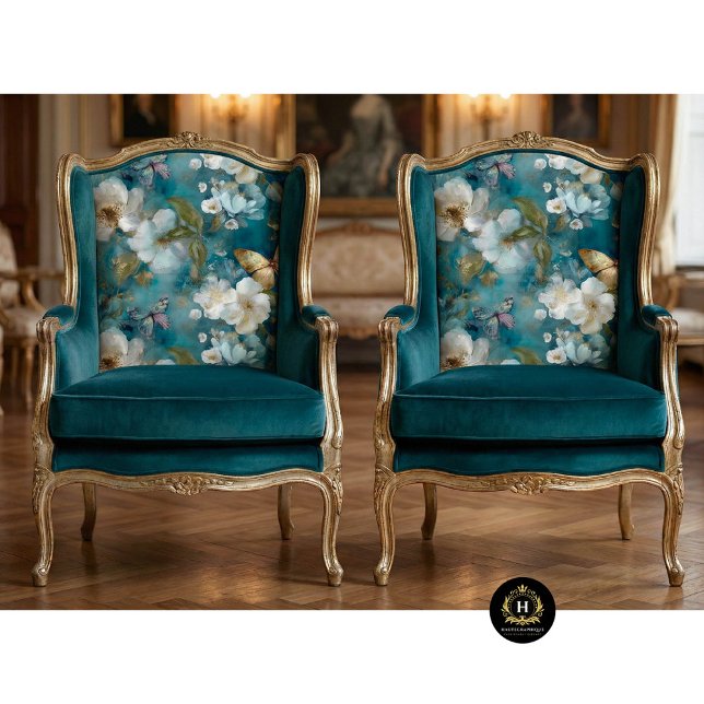 Seda Papel de Tecido de Decoupage Floral Elegante (Criador carregado)