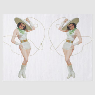 Seda Papel de Tecido de Desentupimento da Vintage dos a