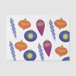 Seda Papel de tecido de Enfeites de natal grande