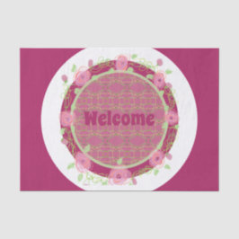 Seda Papel de Tecido de Evento de Boas-vindas