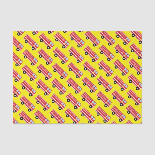 Seda Papel de Tecido de Festa de aniversário do Caminhã (Frente )