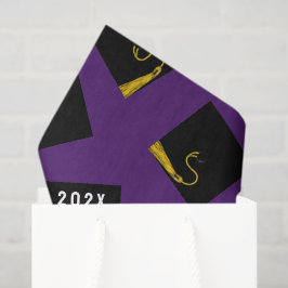 Seda Papel de Tecido de Formatura Roxo