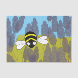 Seda Papel de Tecido de lavanda