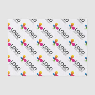 Seda Papel de tecido de mensagem de logotipo com marca 