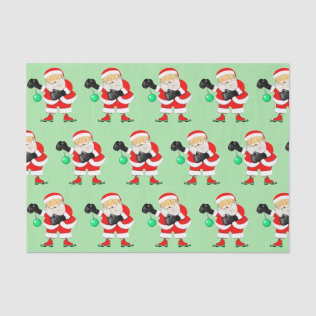 Seda Papel de Tecido de Natal in a box (Frente )
