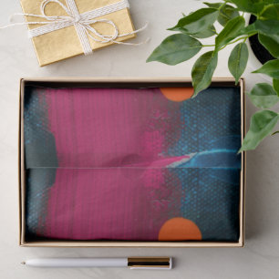 Seda Papel de Tecido de Oferta de Arte Pintado com abst