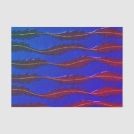 Seda Papel de Tecido de PADRÃO BLUE JAPONÊS