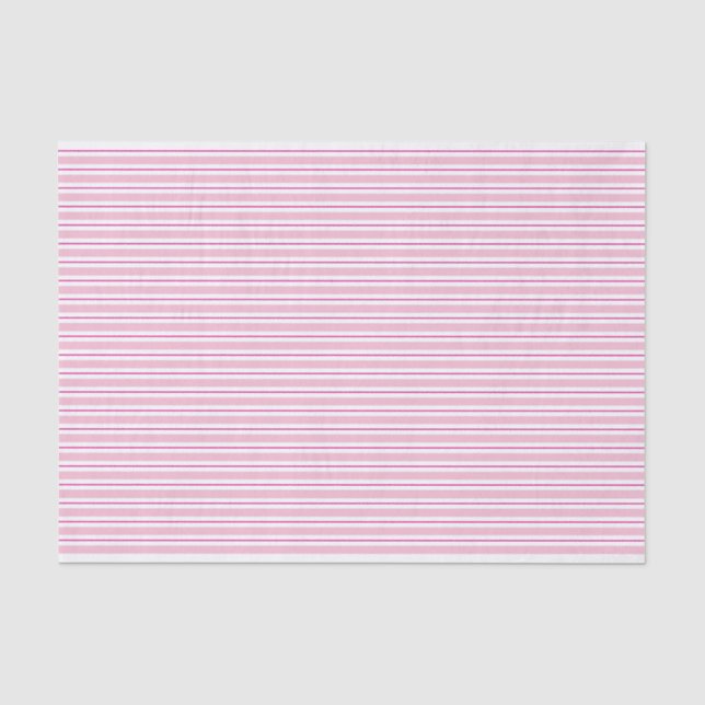 Seda Papel de Tecido de Padrões Strik Rosa (Frente )