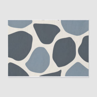 Seda Papel de Tecido de Perfuração da Neve Ceruleana