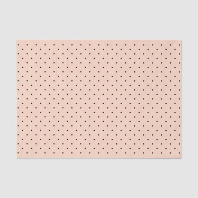 Seda Papel de Tecido de Pontos Neutros Funky (Frente )