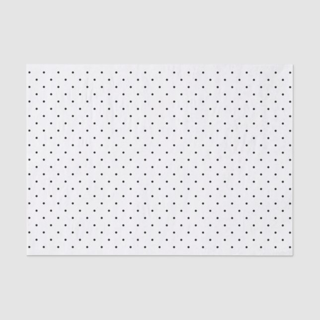 Seda Papel de Tecido de Pontos Neutros Funky (Frente )