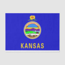 Papel de Tecido de Presente com Imagem de Bandeira