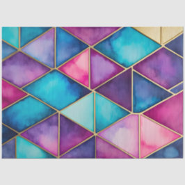 Seda Papel de tecido de vidro colorido