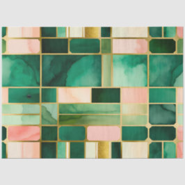 Seda Papel de tecido de vidro colorido