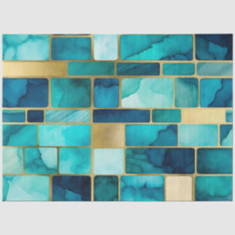 Seda Papel de tecido de vidro colorido