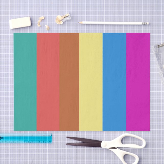 Seda Papel de Tecido Decoupage Múltiplas Cores Sólidas (Arte )