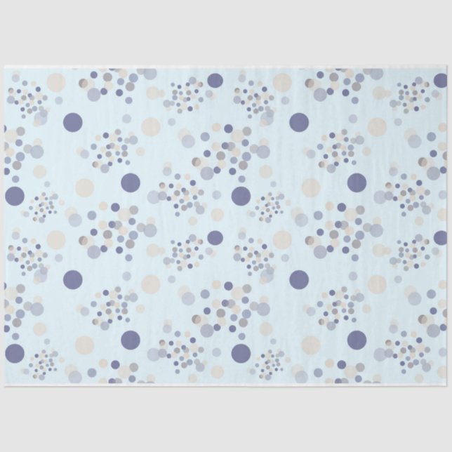 Seda Papel de Tecido Design 1 da Série Náutica (Frente )