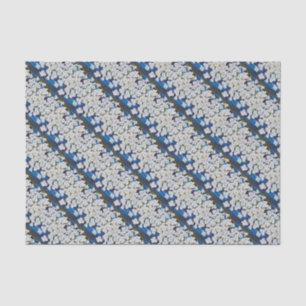 Seda Papel de Tecido Diagonal Pinstripes