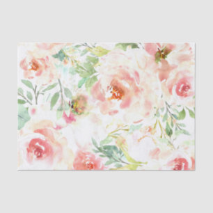 Seda Papel de Tecido do Chique Vintage - Floral Elegant
