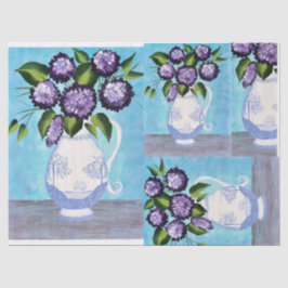 Seda Papel de tecido do Chique vitoriano para o DIY