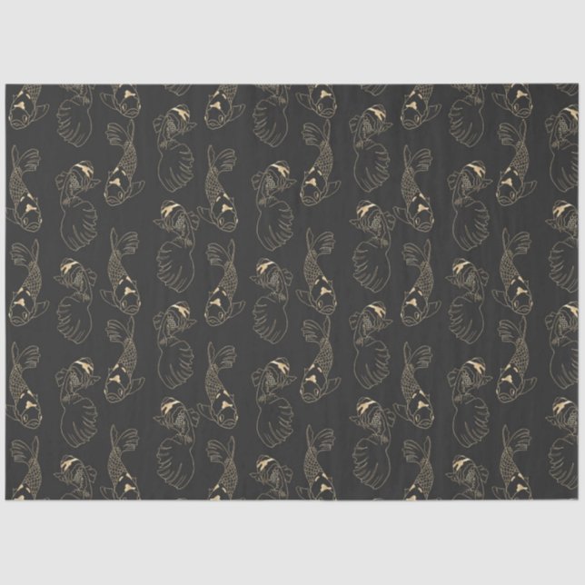 Seda Papel de Tecido do Design 8 da Série Okinawa (Frente )