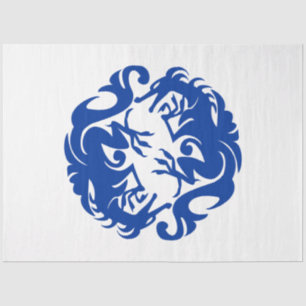 Seda papel de tecido do dragão circundante