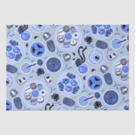 Seda Papel de Tecido do Partido do Challoween