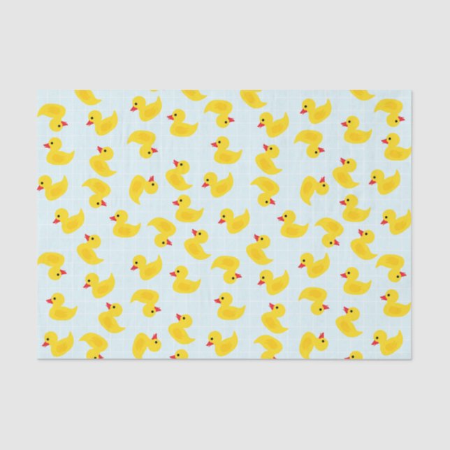 Seda Papel de Tecido Ducky de Borracha Cósmica (Frente )