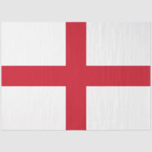 Papel de Tecido English Flag (Inglaterra)