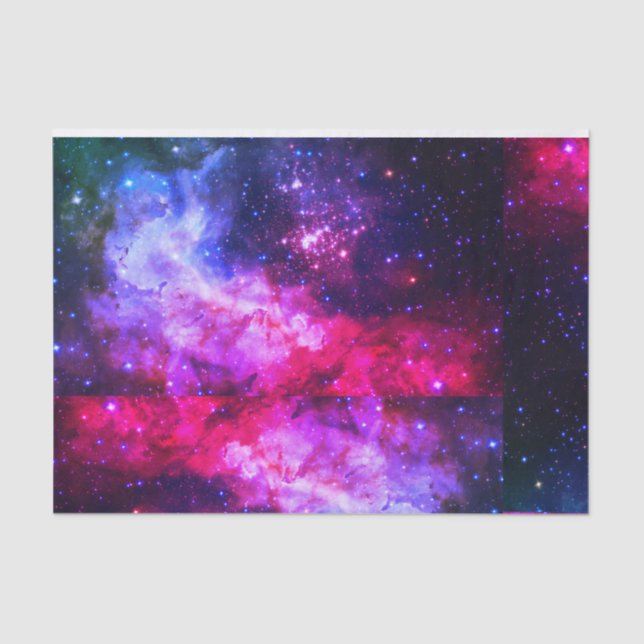 Seda Papel de Tecido Espacial (Frente )