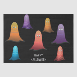 Seda Papel de Tecido Fantasma Colorido