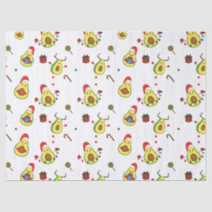Seda Papel de Tecido Feriado Avocado