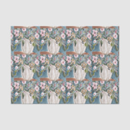 Seda Papel de Tecido Floral