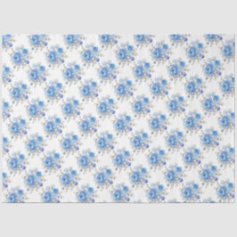 Seda Papel de Tecido Floral