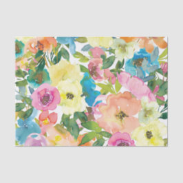 Seda Papel de Tecido Floral primavera | Presente de Flo