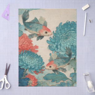 Seda Papel de Tecido Japonês para Decoupagem