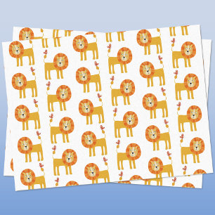 Seda Papel de Tecido Lion Cugado