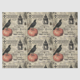 Seda Papel de tecido Moderno Vintage Halloween