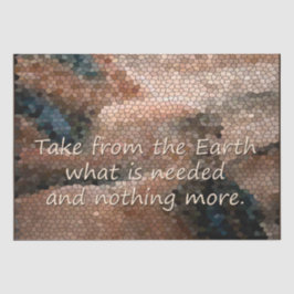 Seda Papel de Tecido Nativo Americano