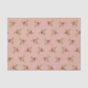 Seda Papel de Tecido para Colagem Floral, rosa, cor-de-