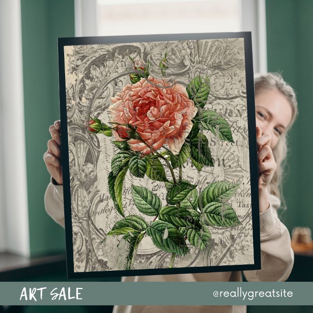 Seda Papel de Tecido para Decoupage do Rosa do ouro (Criador carregado)